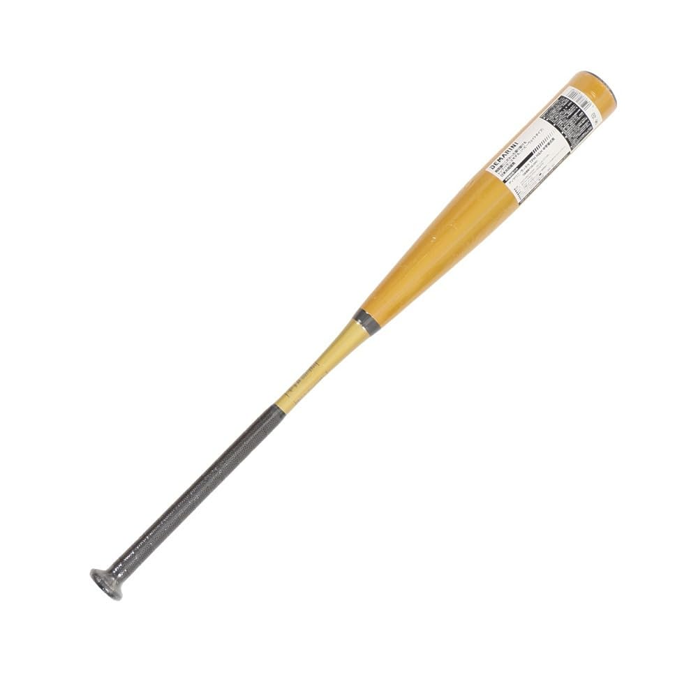 DeMARINI Junior High School Hardball Dimarini Voodoo TPH Baseball Junior High School Hardball Metal Bat 24SS WBD2498010 Yellow Gold H/H