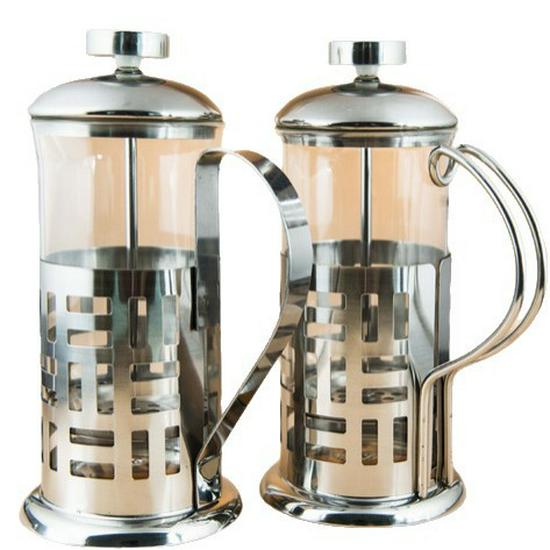 French Press Glass Tea & Coffee Infuser - Home Use Cold Brew Pot