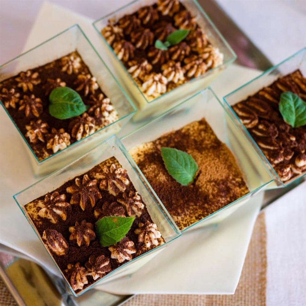 Dessert Cup Mini Container Set Of 12 Pcs. 120 Ml