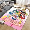 Sailor Moon Pink Dreamy Area Rug, Sailor Moon Fan Soft Carpet, Great Gift.chl