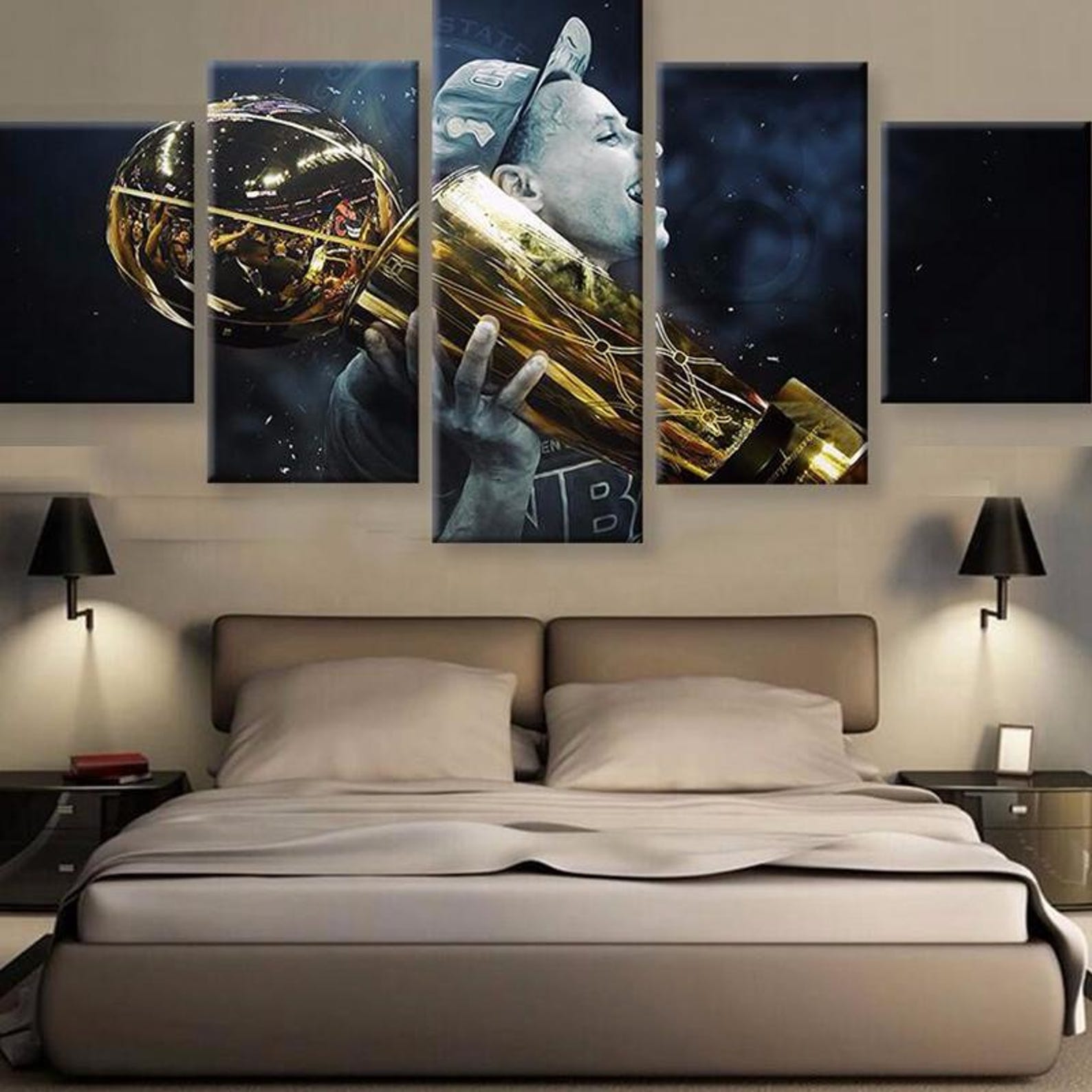 

5 Piece Canvas Wall Art Modern Artwork Canvas Panel Prints for Home Decor 20X35 20X45 20X55CM