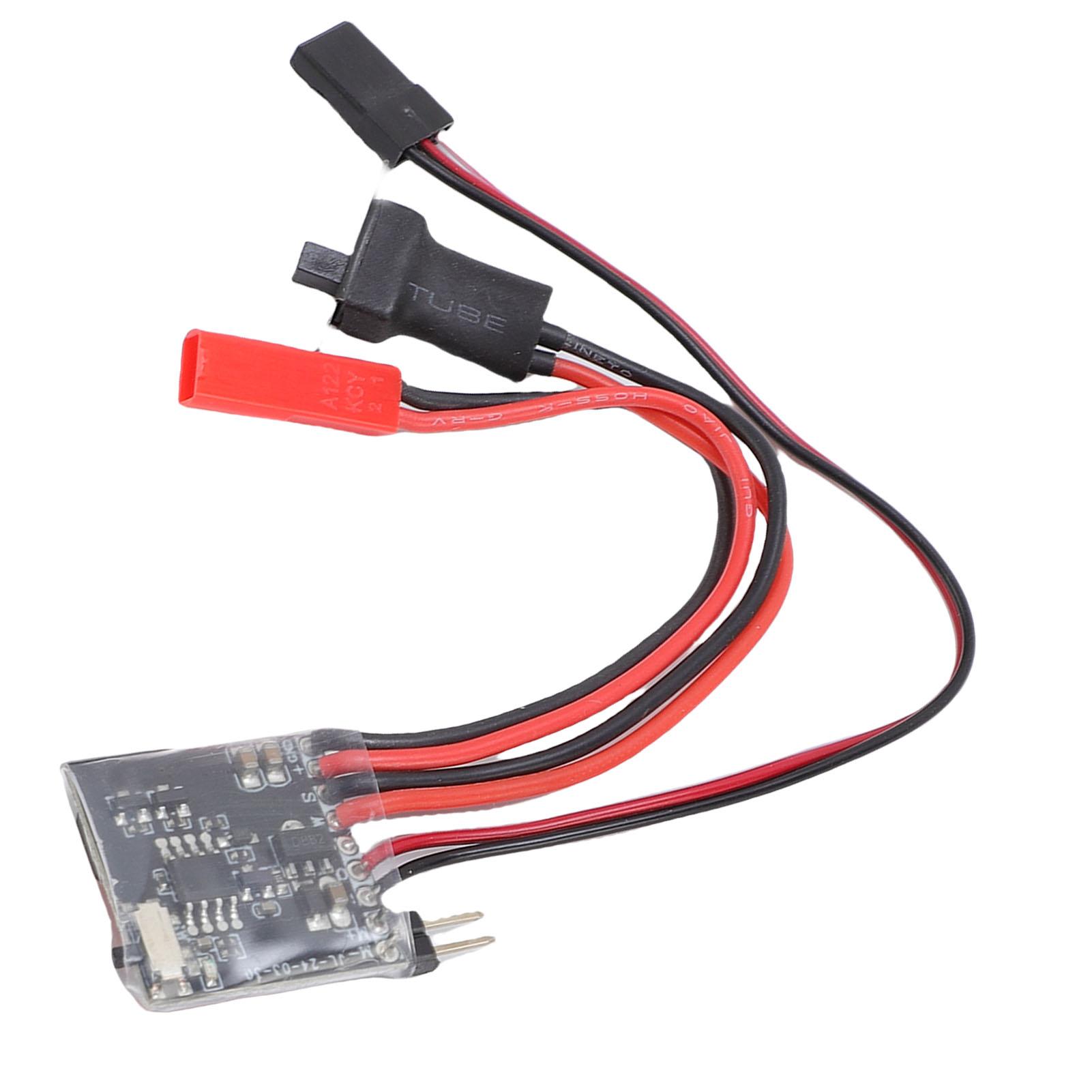 

RC Колекторний ESC Підходить для двигунів N20 N030 N050 N130 Колекторний Електронний Регулятор Швидкості з Гальмом для 1 16 1 18 1 24 30A