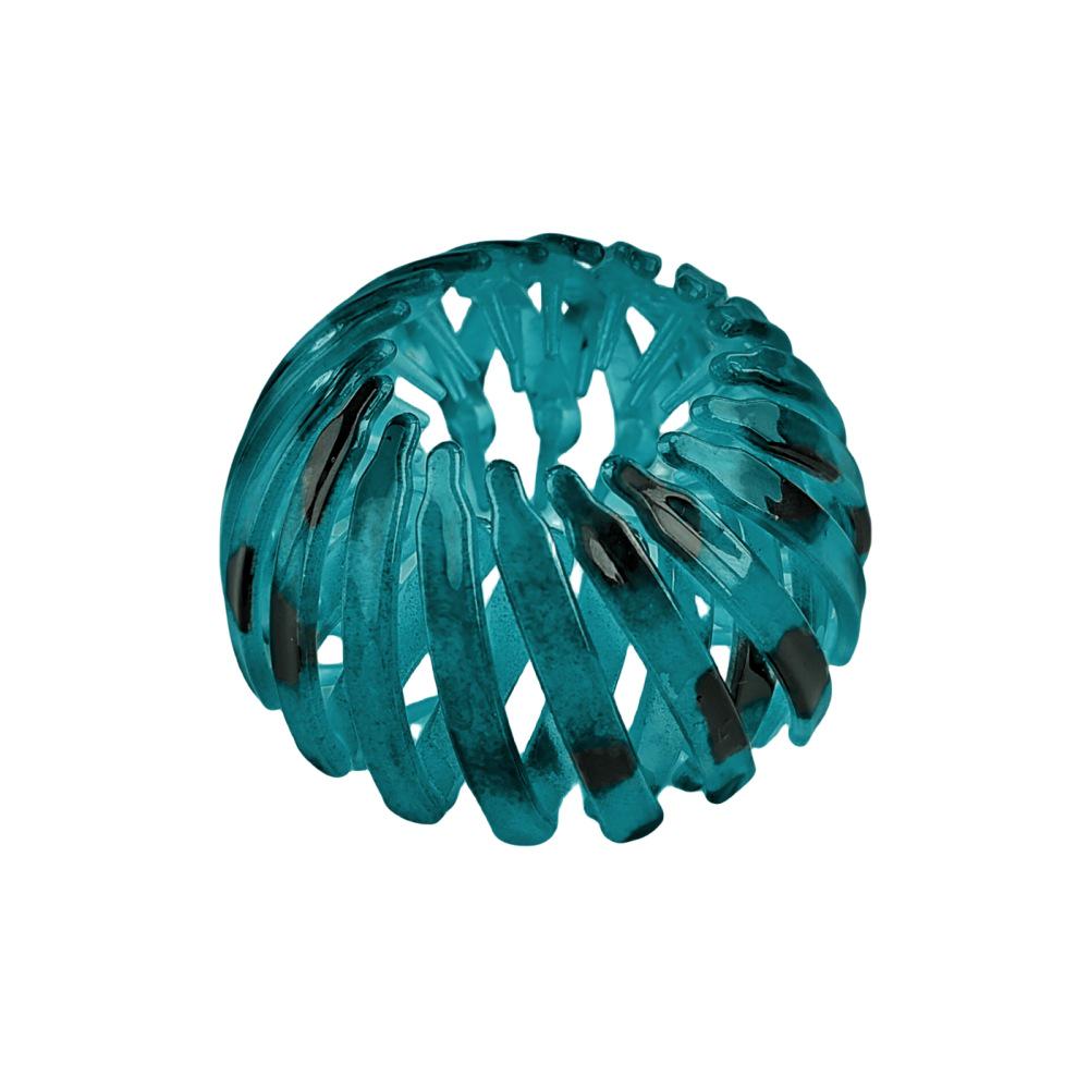 Trendy Matte Bird's Nest Hair Curler: Versatile Claw and Ponytail Ring for Effortless Styling In Europe and America.