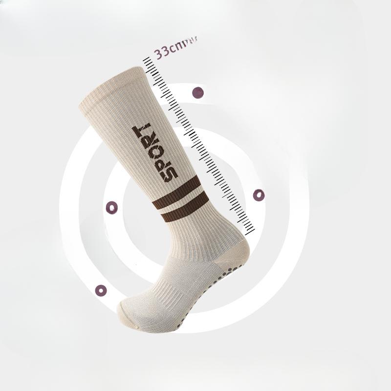 Pressure Sports Calf Socks, Spring and Autumn Yoga Socks, Anti-slip Professional Women's Fitness Socks, Summer Pilates Long Stockings