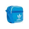 New Adidas Originals Polyurethane Shoulder Bag, Crossbody Bag Mini Unisex Blue IR5439