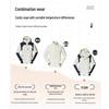 ROMON Men's Spring Autumn Outdoor Jacket with Detachable Hood