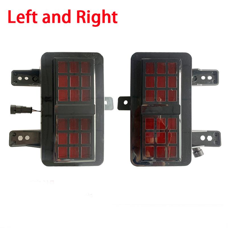 LED Car Front/Rear Bumper Daytime Running Lights for Chery Jetour Traveler T2 2023 2024