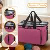 Crochet Bag Organizer Knitting Storage Yarn Polyester Practical And with Multiple