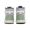 Jordan Air Jordan 1 High OG High top Vintage Basketball Shoes Unisex White Green 555088-603(TeamB-)