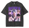 Funny Girl Dinner Caleb Graphic Tee Shirt Love and Deepspace Novelty Cotton T Shirts Fashion High Quality Vintage Washed T-Shirt
