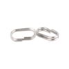 8/10/13/15/17/19mm Oval Split Rings Fishing Connector Fishing Lure Split Fishing Hanging Snap