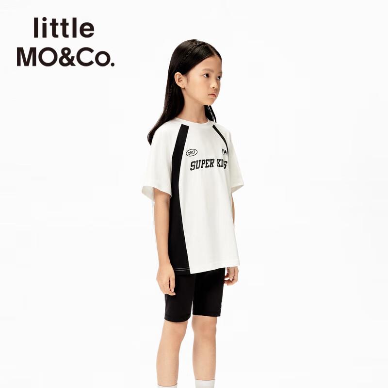 little MO&Co. Cooling Quick-Dry Kids  Unisex Round Neck T-Shirt 120