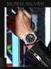 Sanda Octagonal Multifunctional Luminous Waterproof Men's Watch