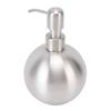 500ml Kugelförmiger Seifenspender Nachfüllbare Edelstahl-Lotionsflasche für Badezimmer-Toilettenartikel