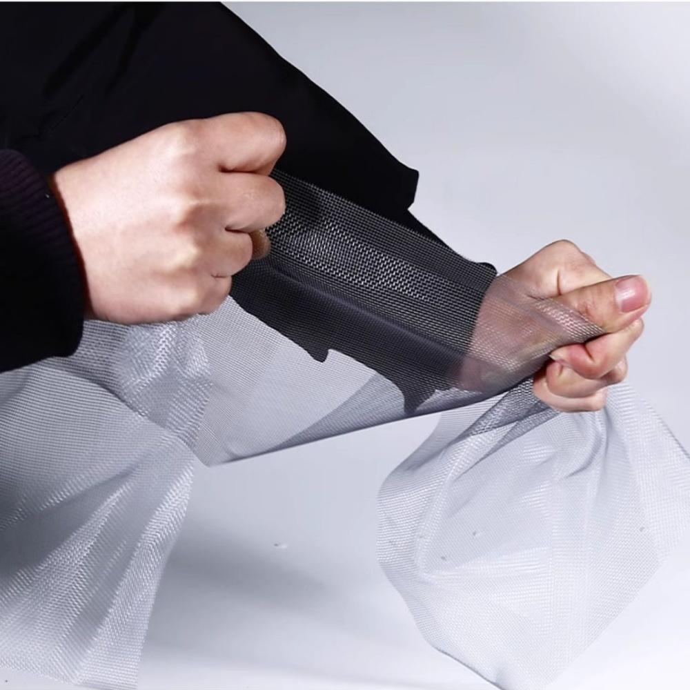 Self-adhesive Window Screen Curtains Anti Mosquito Insect Prevention Mesh Reusable Fully Wrapped Invisible Mesh Household Goods
