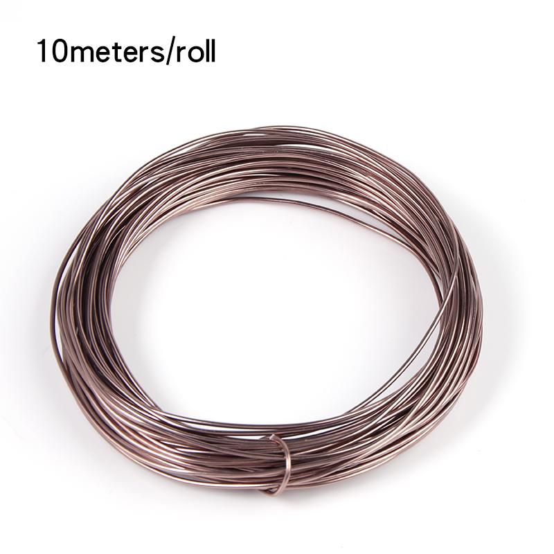 Colorful Aluminum Wire For Ornament Making DIY Crafts Material Handmade Finding Accessories Flexible Wire Round Aluminum Wire