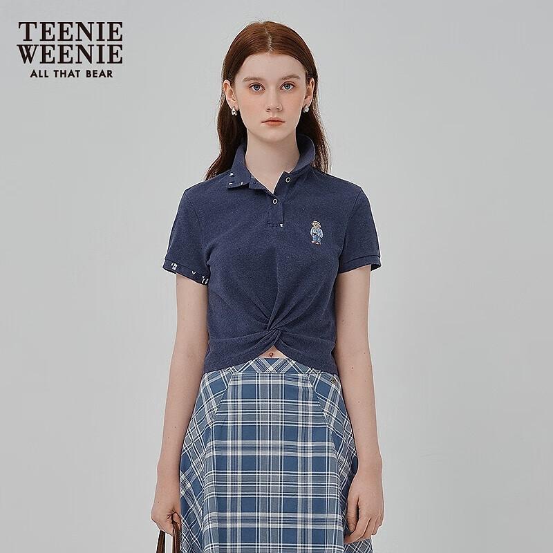 Teenie Weenie Women s Embroidered Polo Shirt M