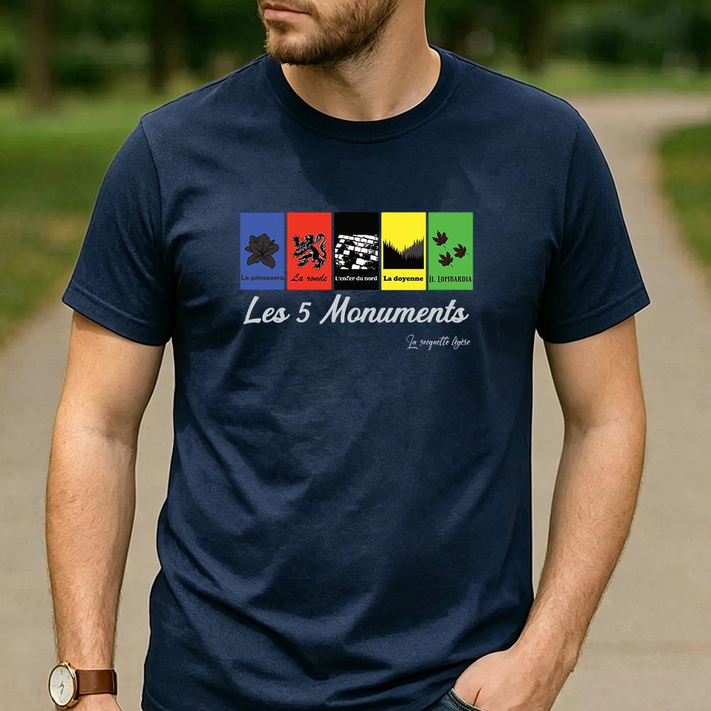 VeloVoices MonuUnisexts Paris Roubaix Cotton Cycling T Shirt Unisex Unisex Unisex Summer Casual Birthday Party Sports Fan Tops