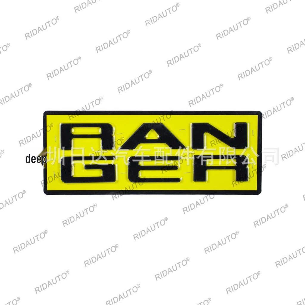 Ford RANGER T9 2022+ Zadní dveře 3D Nápis Emblém Logo