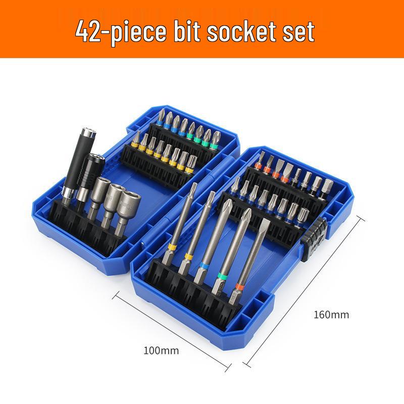 Регулируемый многофункциональный храповой ключ и универсальный набор отверточных бит