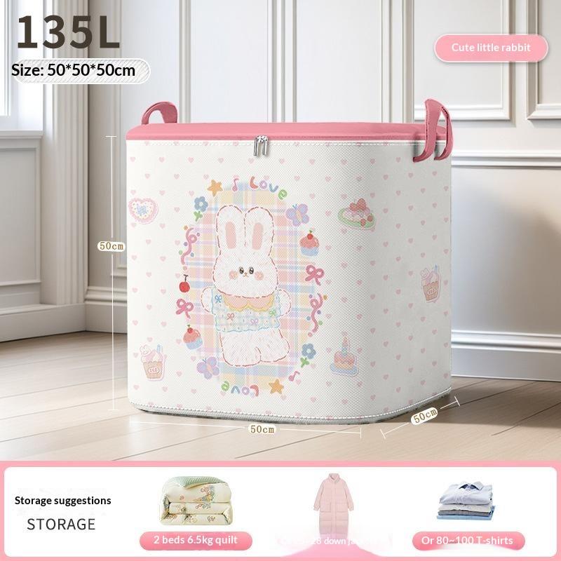 With Handles Quilt Clothes Storage Bag Large Capacity Storage Containers Clothes Storage Bins Dustproof Clothes Organizer