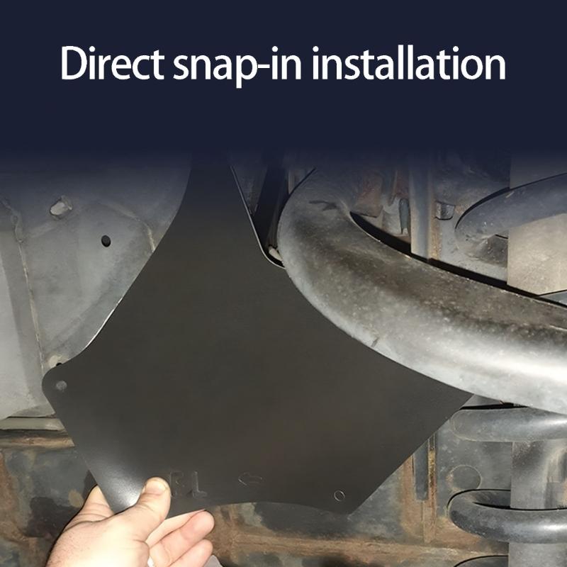 Upgrades Front Guard Liner Set Easy Installation Strong Front Wheel Mud Guards 53735-35150 Simple Installation for Car