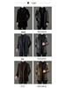 2025 Reversible Sable Fur Mid-Length Men's Coat: Winter Arrivals - Suit Collar, Warm Outerwear for Middle-Aged