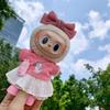 For 15/17Cm Labubu Doll Pink Clothing Set Labubu Keychain 3.0 Girl Cute Skirt Clothes Designer Diy Plaything Accessories Birthday Present