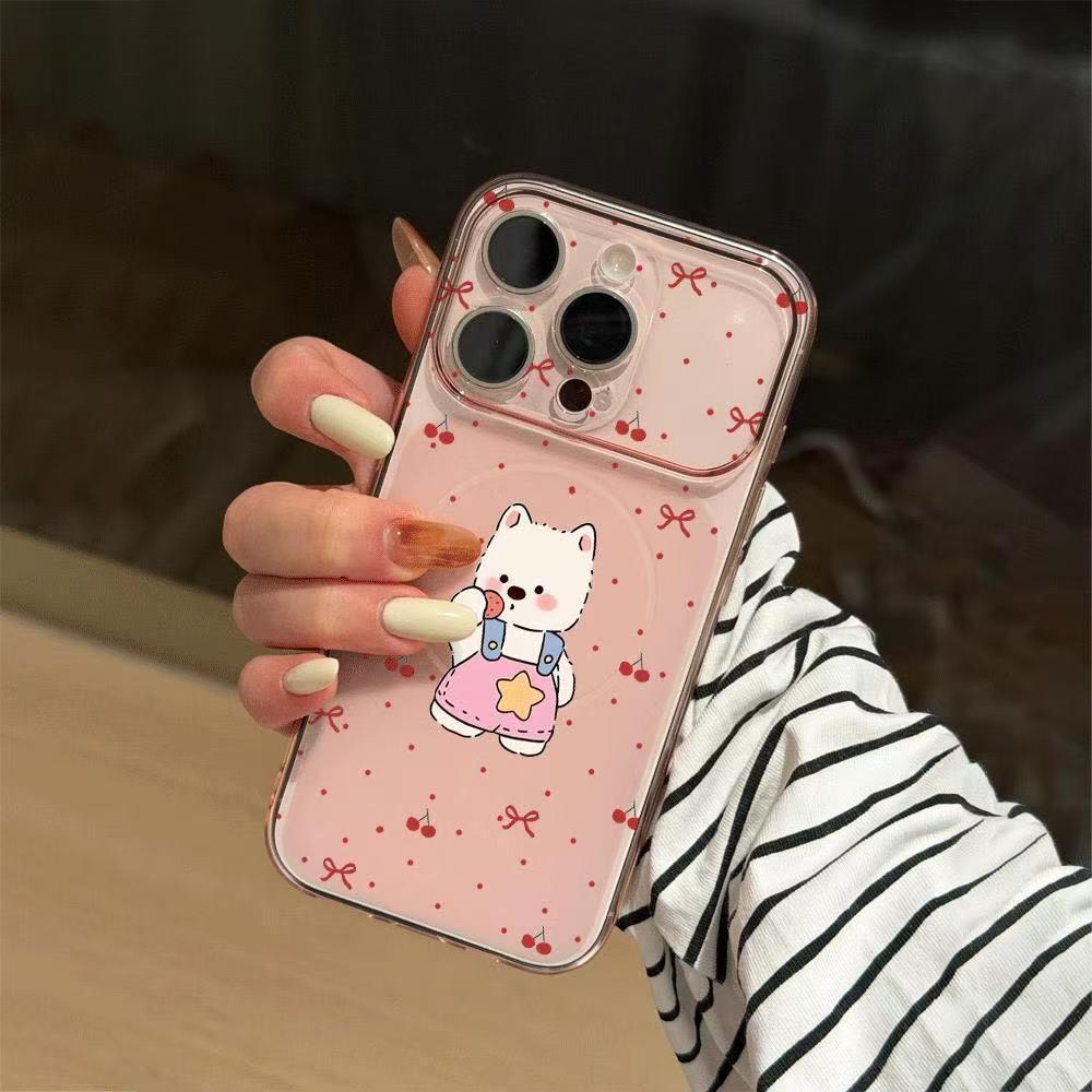 

iPhone 17 Pro Dog Overalls Phone Case - Compatible with iPhone 15, 14, 13 Pro, Large Window for 12 Pro. iPhone 12 Pro