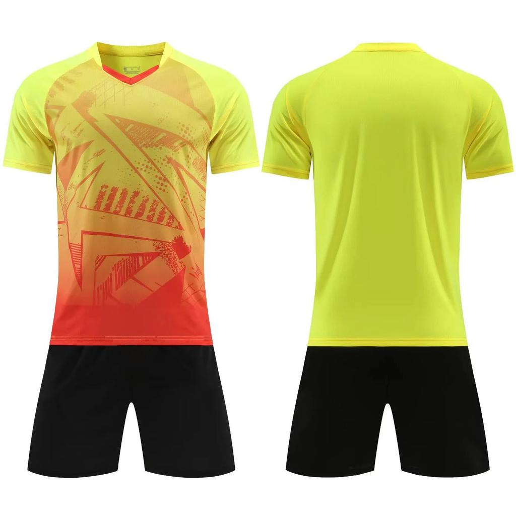 Cross-border spot 2026 new children's football jersey set, male and female students and teenagers team training competition jersey