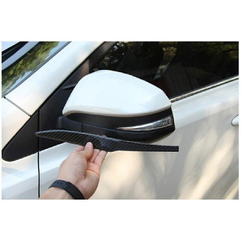 For Toyota RAV4 13-16-18 Real Carbon Fiber Rear View Mirror Strip Molding Trim