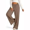 Pantaloni de trening drepți de yoga pentru femei, largi, pantaloni de trening largi pentru exterior, sală de sport, alergare, casual