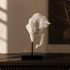 Sandstone Horse Sculpture Decorative Statue Elegant for Entryway