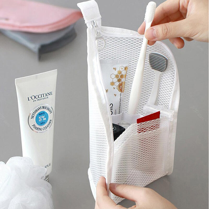 

Doreen Folding Standing Toiletry Toothbrush Toothpaste Pouch Bag