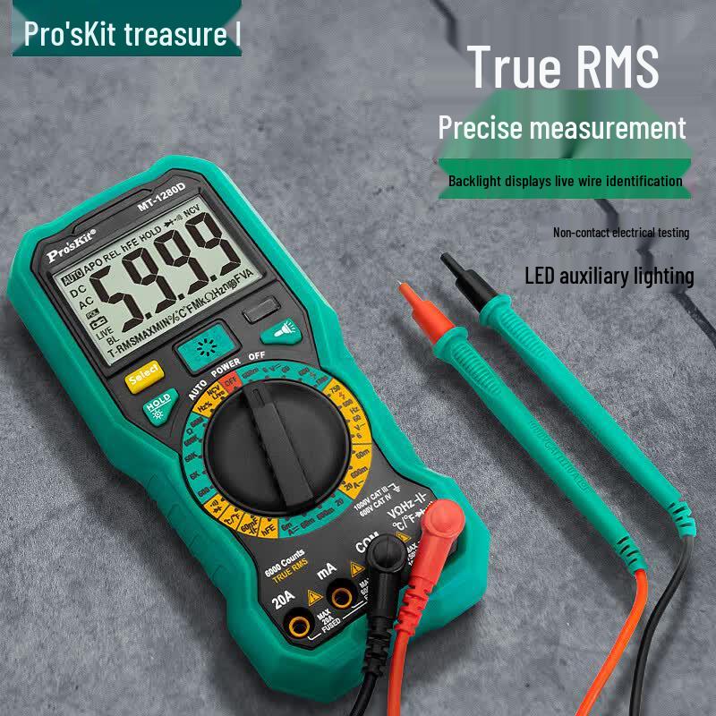 Pro'sKit MT-1280D-C Smart Digital Multimeter (CN version)