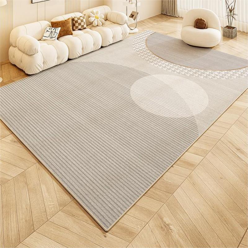 Modern Minimalist Abstract Print Area Rug Living Room Non-Slip Washable Floor Mat Bedroom Bedside Carpet