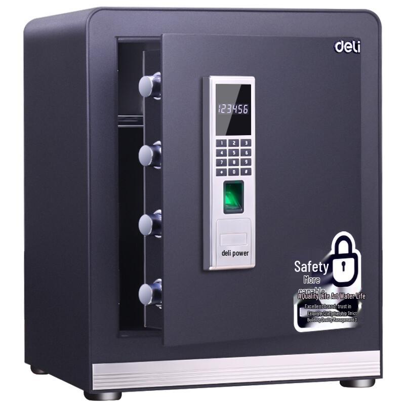 Deli 4121 Smart Fingerprint Password Safe Box