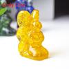 Crystal Resin Art Decor With Butterfly Fairy Office Tabletop Gift For Friends