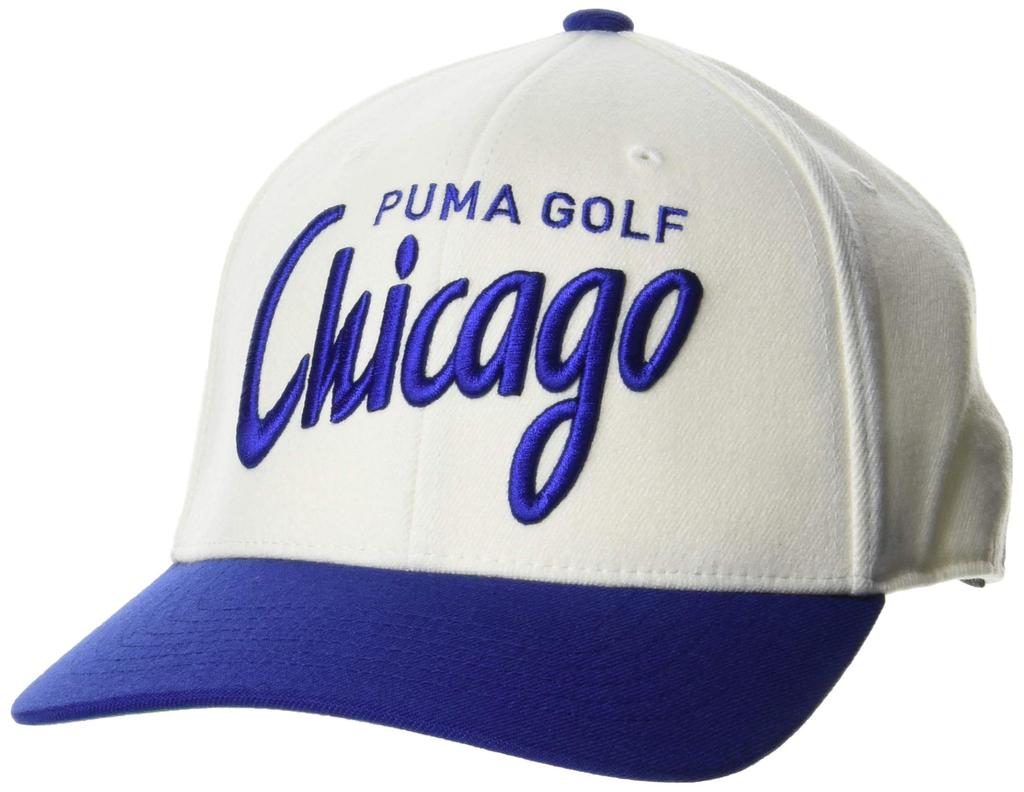 Golf Chicago City Snapback Cap 023056 Bright White Japan One Size [PUMA] Men's (56-59cm) (FREE Size)