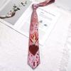 Heart Neck Tie Cherry Shirt Neckties Simple Y2K Neckties  Men