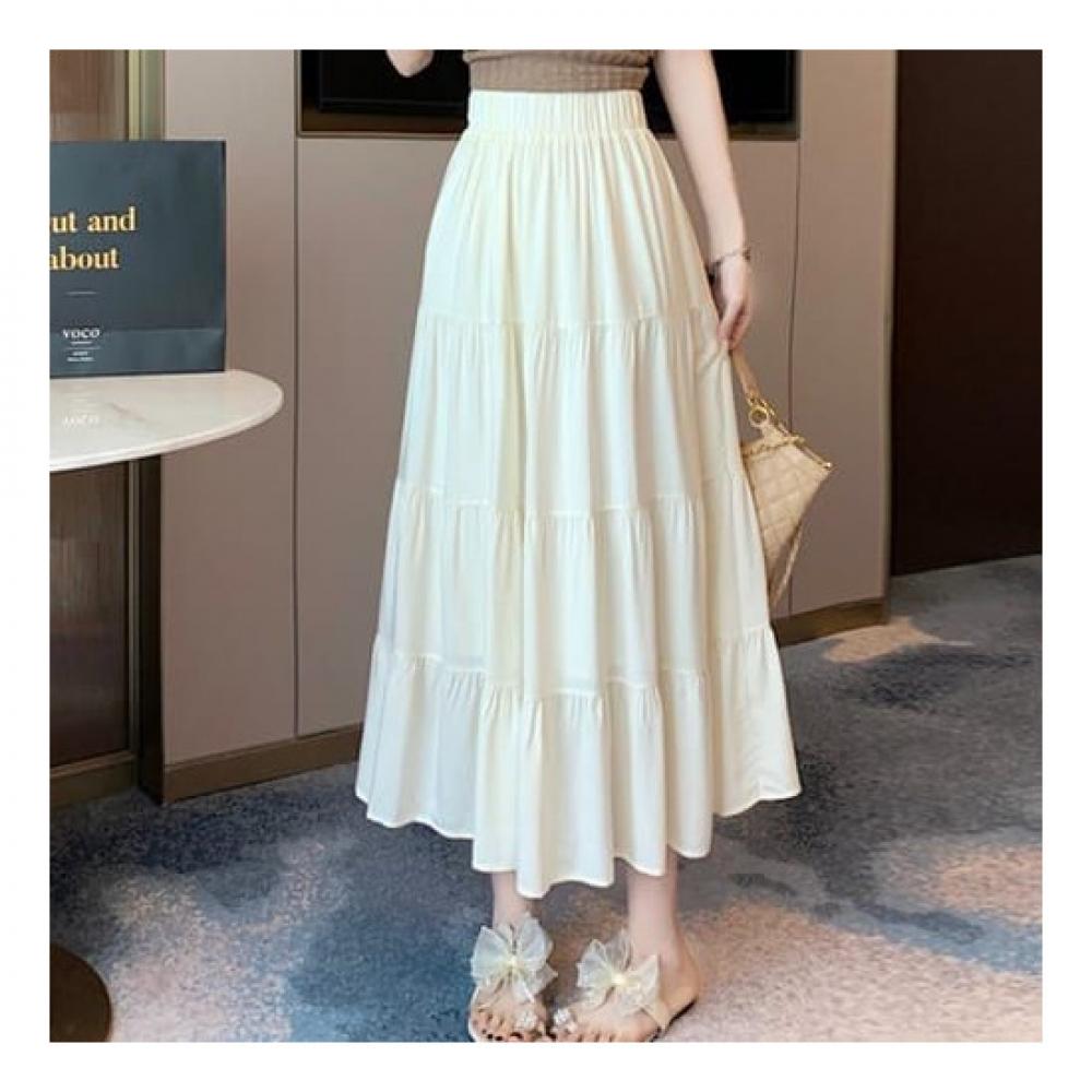 Navava Lovely Simple Ruffle Skirt Ns358