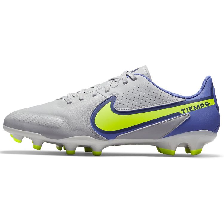 Nike Tiempo Legend 9 Academy Round Toe MG FG Artificial Grass Natural Grass Durable Breathable Soccer Shoes Men Sneaker Blue DA1174-075