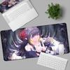 Locking Edge Hololive Computer Office Keyboard Mat XXL Kawaii Anime Girl Ninomae Ina'nis Mousepad Large Office Cabinet Table Mat