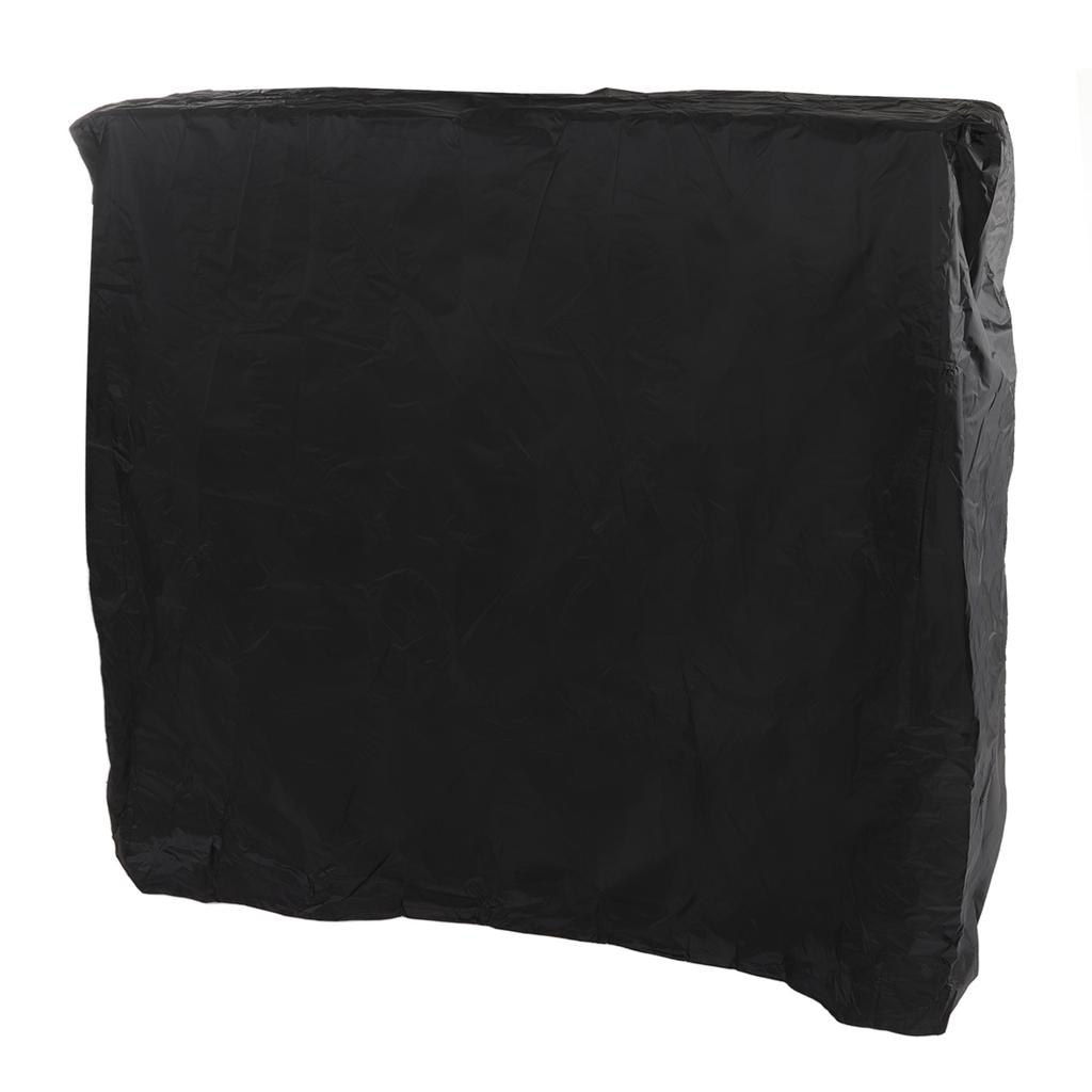 Ping Pong Table Cover Black Zippered 210 Silver Coated Waterproof Dustproof Tennis Table Cover for