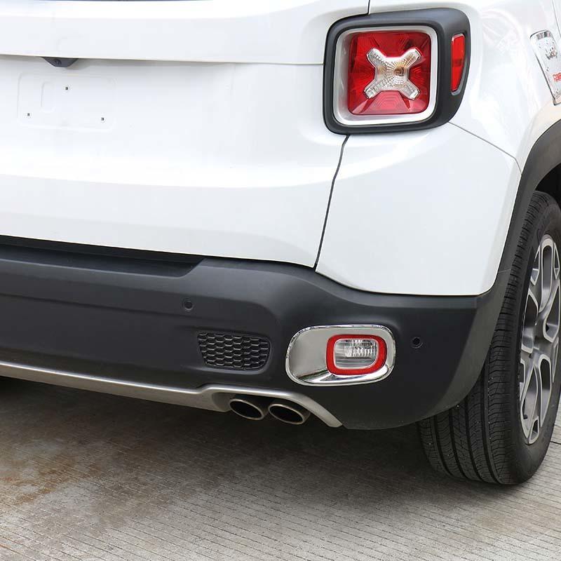 Zadní kryty do mlhy Pouzdro světla ABS Světelná dekorace pro Jeep Renegade 2016 nahoru Exteriérové ​​příslušenství , ABS plast