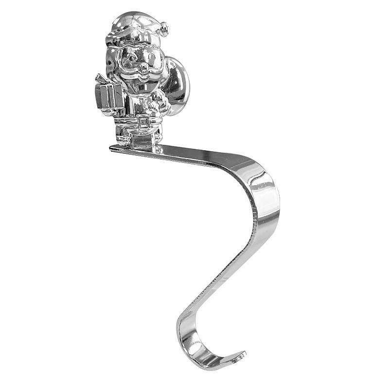 1 Stück Kaminhaken Wohnzimmer Schneeflocke Baum Elf Zuhause Weihnachtsstrumpfhaken Weihnachtsgeschenk Goldener Silberner Haken Schlafzimmer Metall Küche