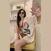 American Vintage Retro Large Size T-shirt Women's Pure Cotton Trendy Brand Vintage Short-sleeved Ins Versatile New Summer Top