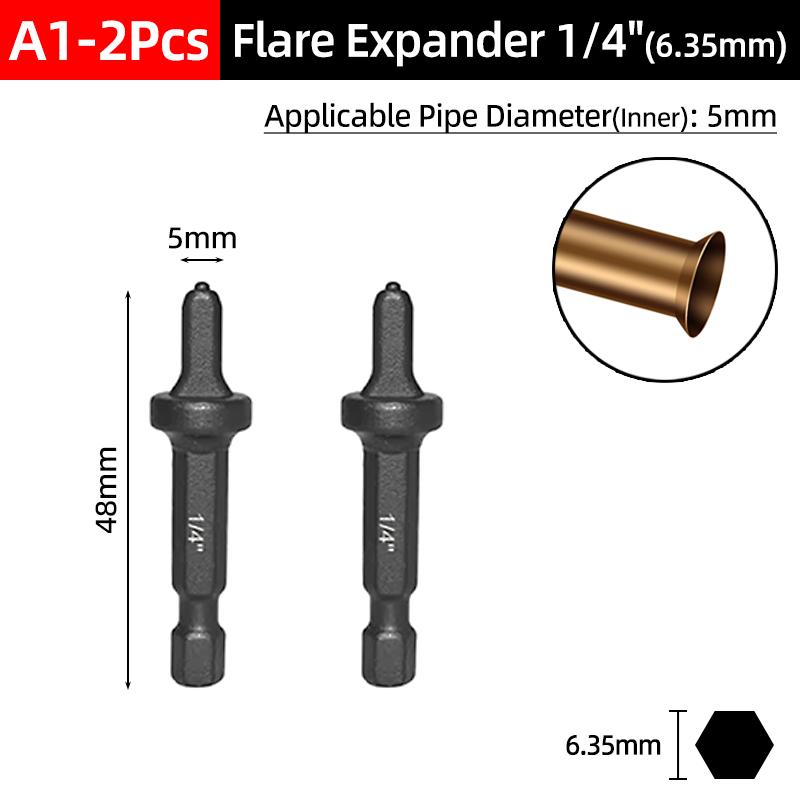 Rozszerzarka do rur Klimatyzator Lodówka Rura miedziana Narzędzie do kielichowania Rozszerzarki do rur Instalacja Naprawa Konserwacja Zestaw narzędzi do przejęcia