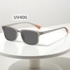 New Fashionable Square Frame Men'S Sunglasses Outdoor Ultra Light Neutral Premium Versatile Uv400 Sunscreen Sunglasses