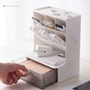 A20F-6 +1 Drawer Desktop Storage Box Pencil Makeup Storage Box School Office Supplies Stationery